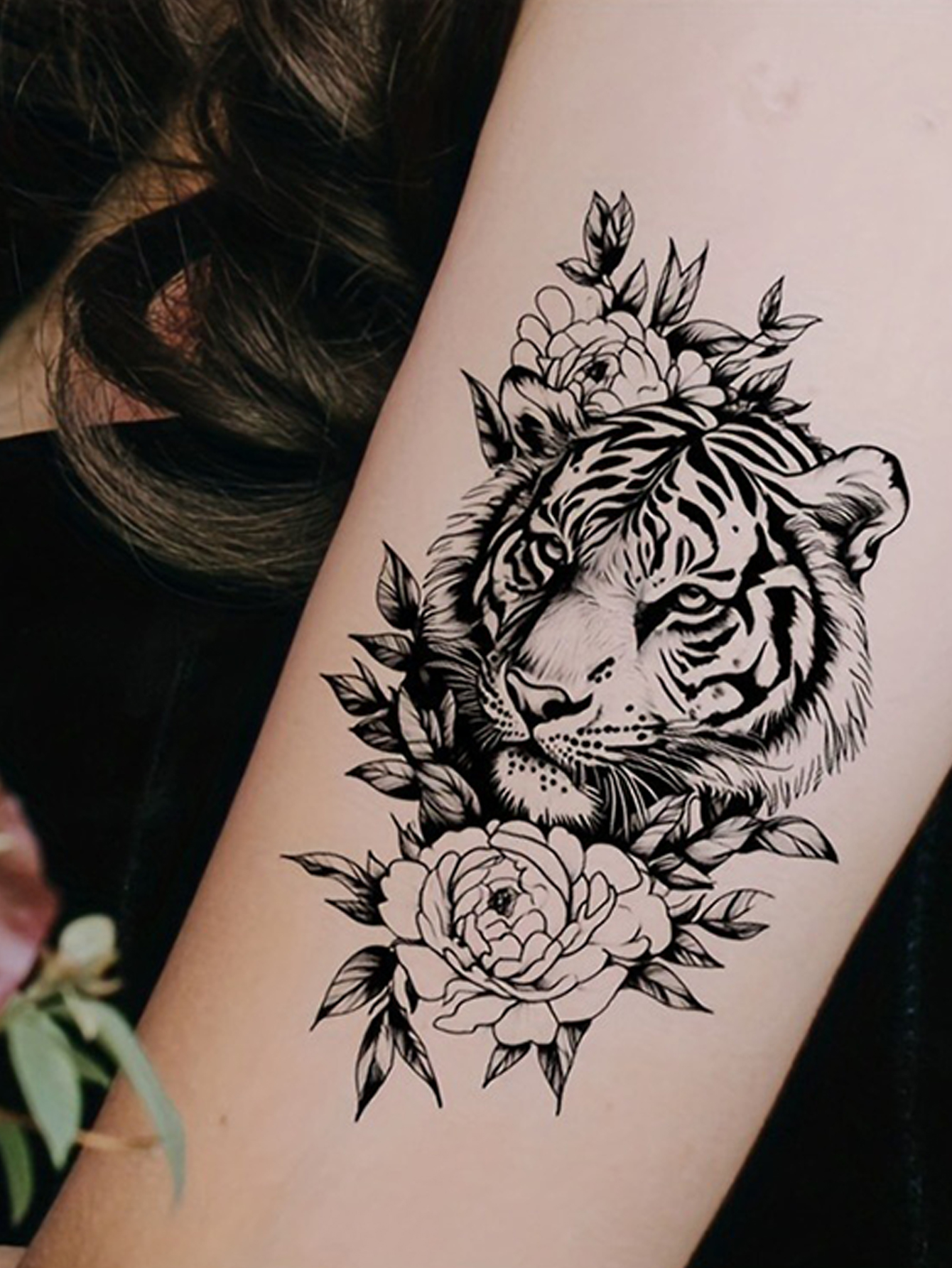 Dark Style Mixed temporary Tattoo